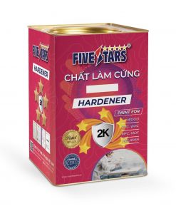 Bao bì chất làm cứng FIVESTARS màu hồng trên trang Cứng PU 2K 502